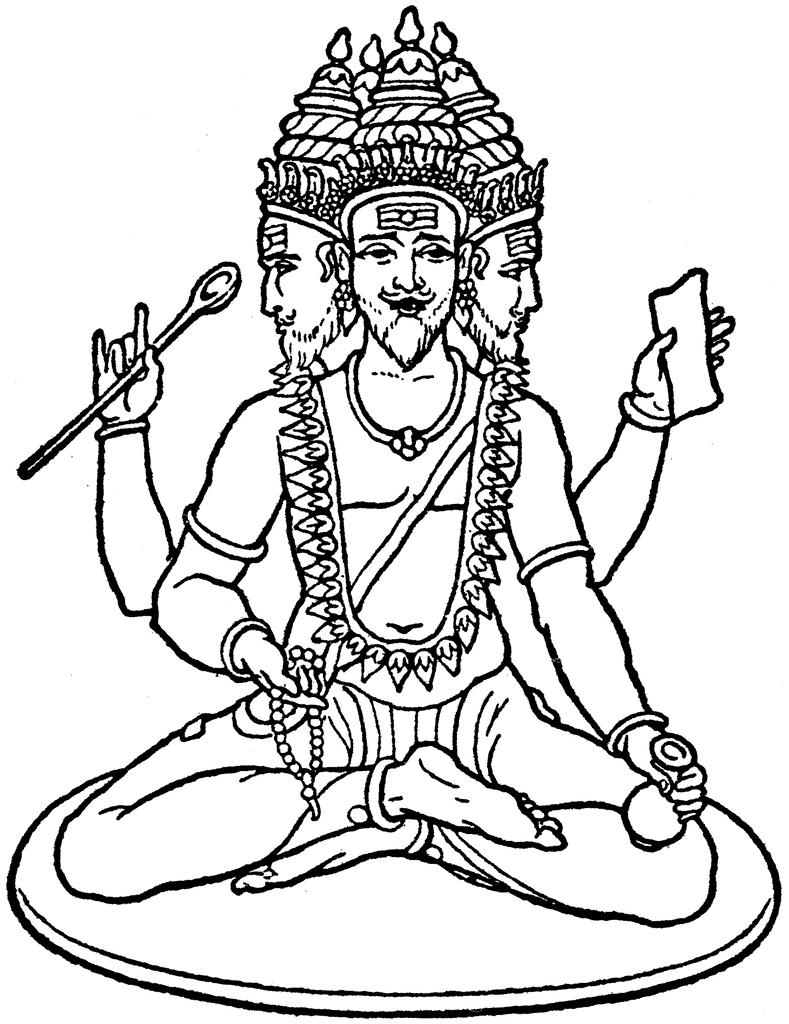 Malvorlage: Hinduistische Mythologie (Götter und Göttinnen) #109434 - Kostenlose Malvorlagen zum Ausdrucken
