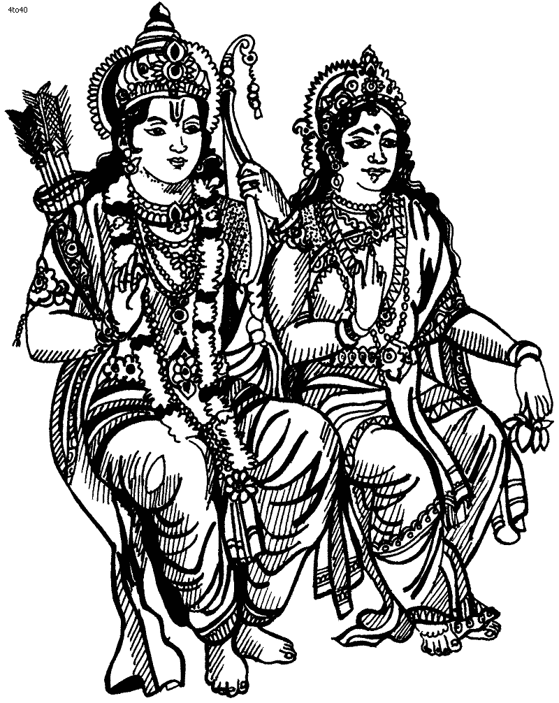 Malvorlage: Hinduistische Mythologie (Götter und Göttinnen) #109460 - Kostenlose Malvorlagen zum Ausdrucken