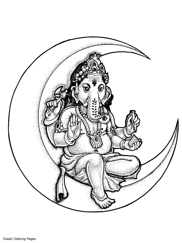 Malvorlage: Hinduistische Mythologie (Götter und Göttinnen) #109471 - Kostenlose Malvorlagen zum Ausdrucken