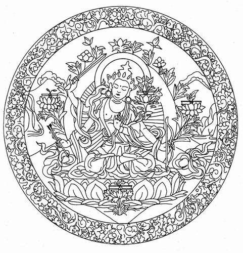 Malvorlage: Hinduistische Mythologie: Buddha (Götter und Göttinnen) #89536 - Kostenlose Malvorlagen zum Ausdrucken