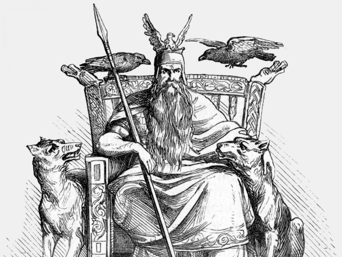 Malvorlage: Nordische Mythologie (Götter und Göttinnen) #110422 - Kostenlose Malvorlagen zum Ausdrucken