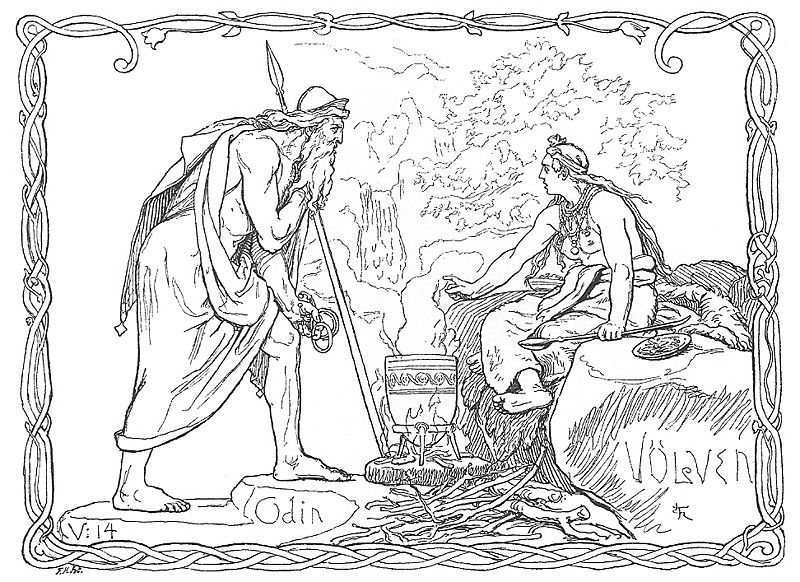 Malvorlage: Nordische Mythologie (Götter und Göttinnen) #110817 - Kostenlose Malvorlagen zum Ausdrucken