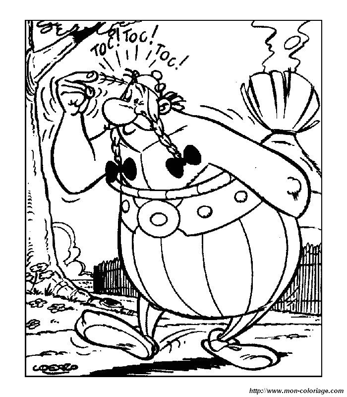 Malvorlage: Asterix und Obelix (Karikaturen) #24391 - Kostenlose Malvorlagen zum Ausdrucken
