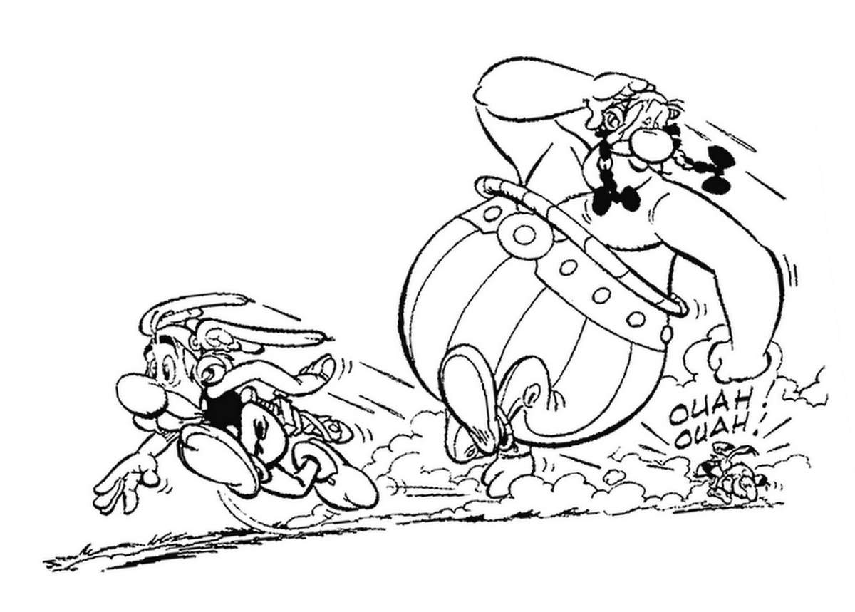 Malvorlage: Asterix und Obelix (Karikaturen) #24401 - Kostenlose Malvorlagen zum Ausdrucken