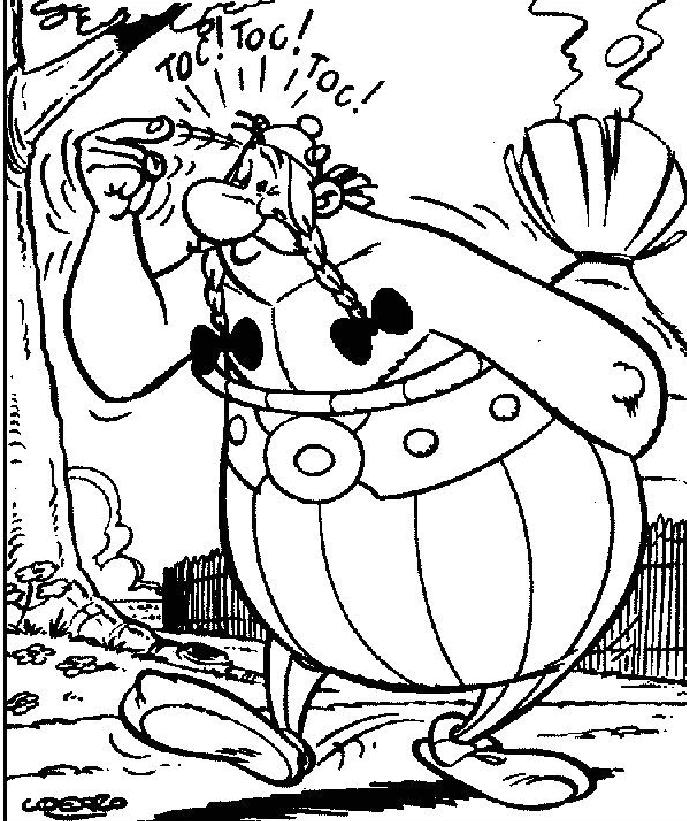 Malvorlage: Asterix und Obelix (Karikaturen) #24427 - Kostenlose Malvorlagen zum Ausdrucken