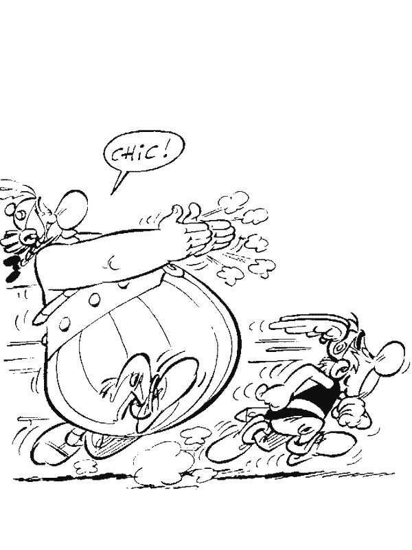 Malvorlage: Asterix und Obelix (Karikaturen) #24456 - Kostenlose Malvorlagen zum Ausdrucken