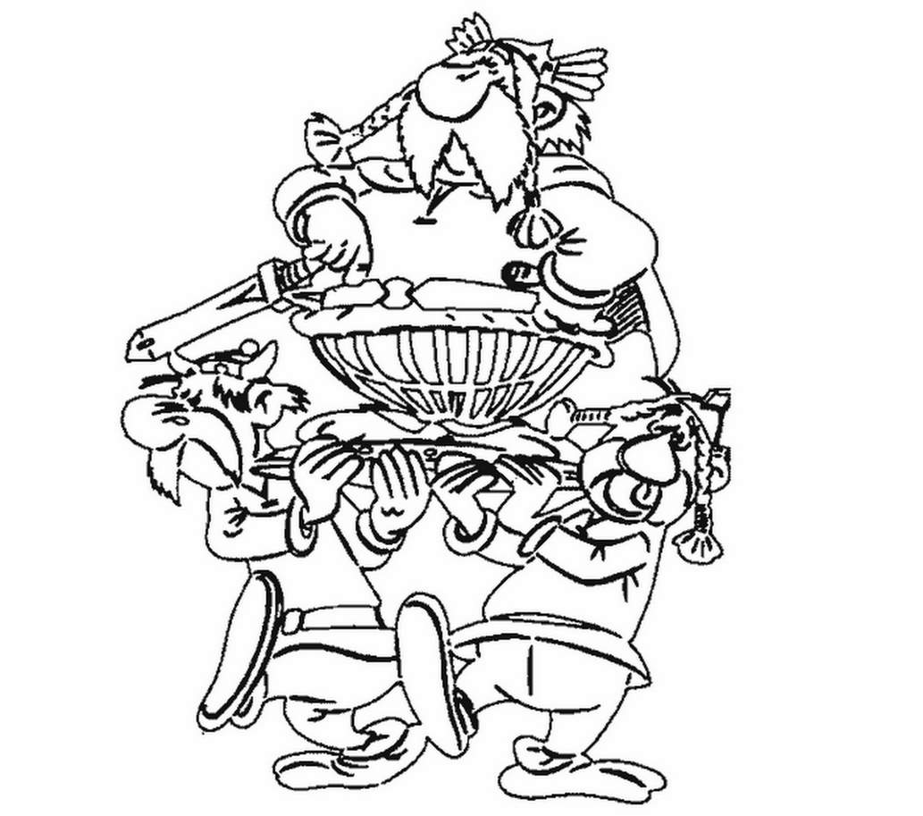 Malvorlage: Asterix und Obelix (Karikaturen) #24477 - Kostenlose Malvorlagen zum Ausdrucken