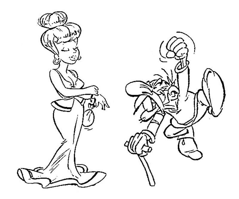 Malvorlage: Asterix und Obelix (Karikaturen) #24498 - Kostenlose Malvorlagen zum Ausdrucken