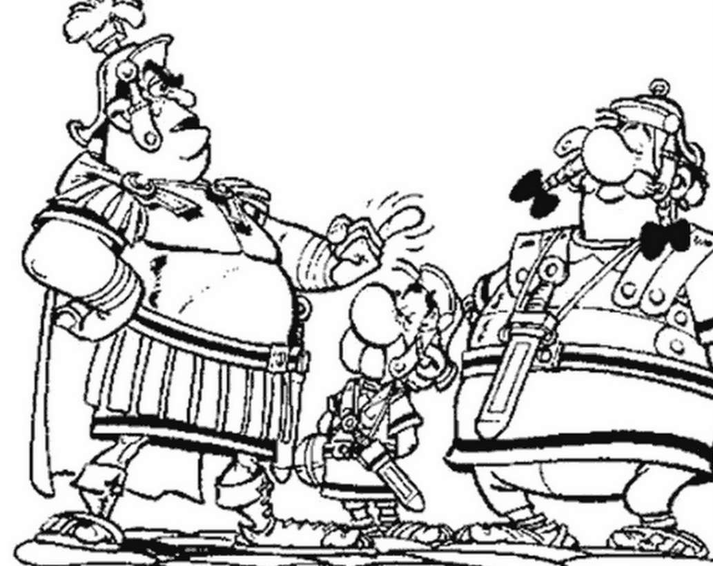 Malvorlage: Asterix und Obelix (Karikaturen) #24511 - Kostenlose Malvorlagen zum Ausdrucken