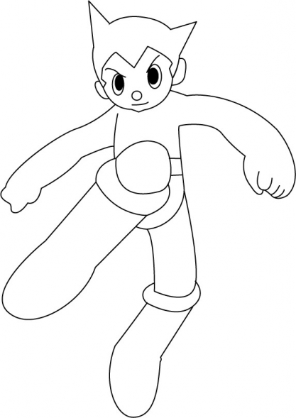 Malvorlage: Astro Boy (Karikaturen) #45230 - Kostenlose Malvorlagen zum Ausdrucken