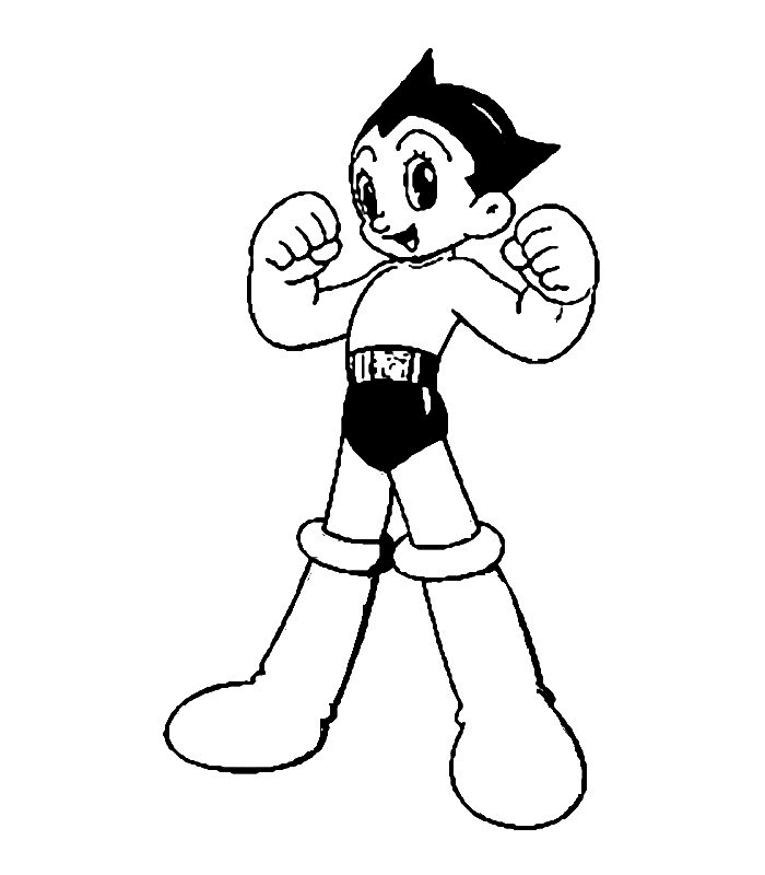 Malvorlage: Astro Boy (Karikaturen) #45231 - Kostenlose Malvorlagen zum Ausdrucken
