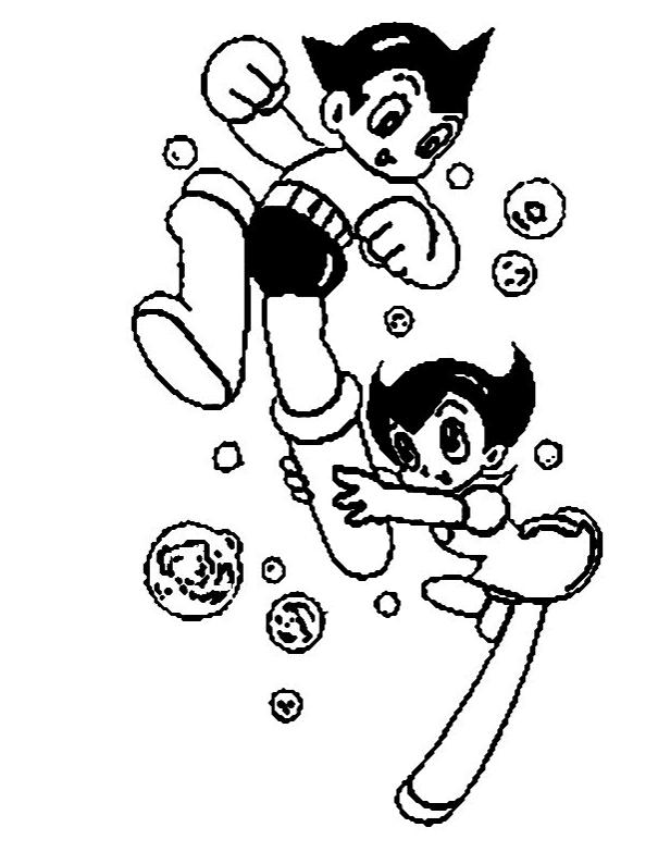 Malvorlage: Astro Boy (Karikaturen) #45273 - Kostenlose Malvorlagen zum Ausdrucken