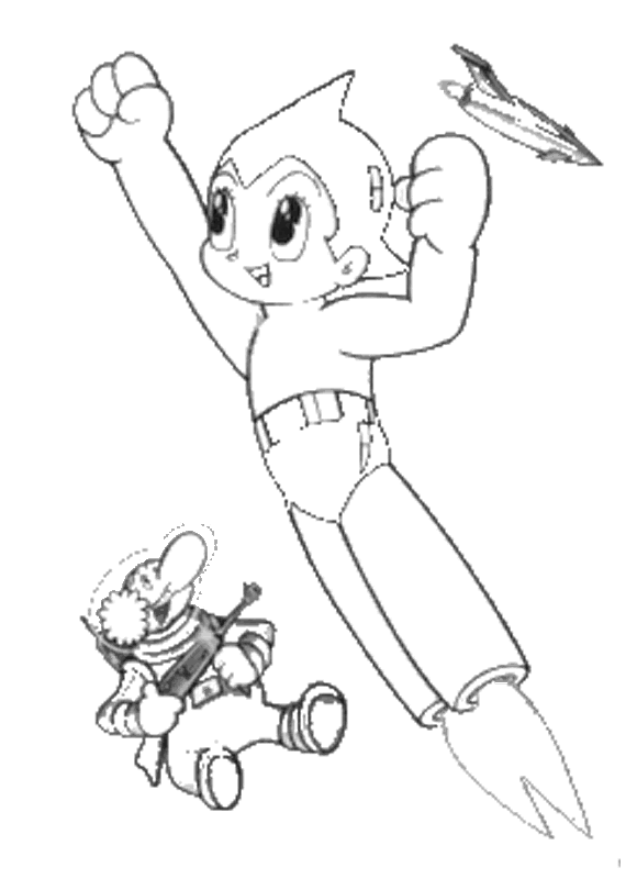 Malvorlage: Astro Boy (Karikaturen) #45312 - Kostenlose Malvorlagen zum Ausdrucken