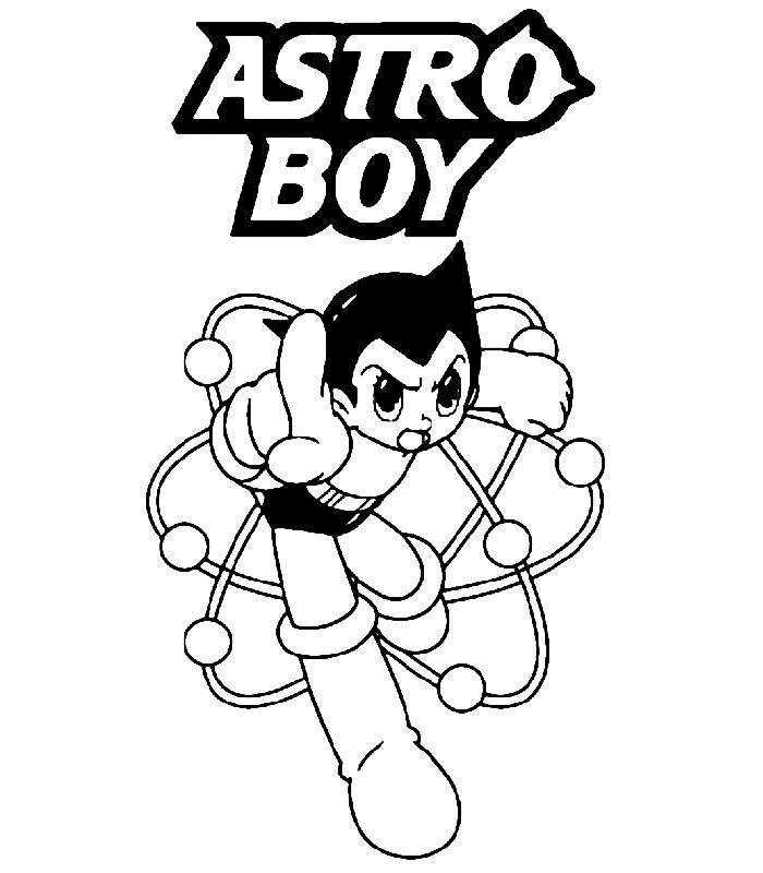 Malvorlage: Astro Boy (Karikaturen) #45362 - Kostenlose Malvorlagen zum Ausdrucken