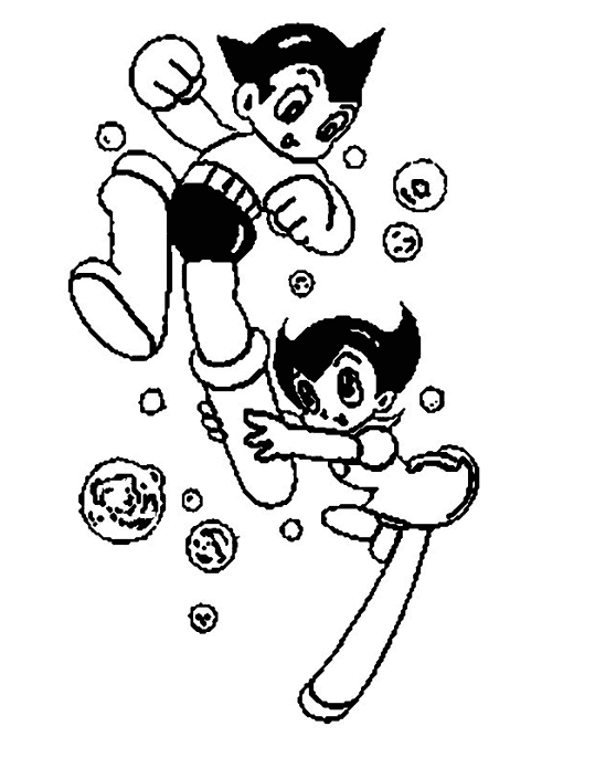 Malvorlage: Astro Boy (Karikaturen) #45380 - Kostenlose Malvorlagen zum Ausdrucken