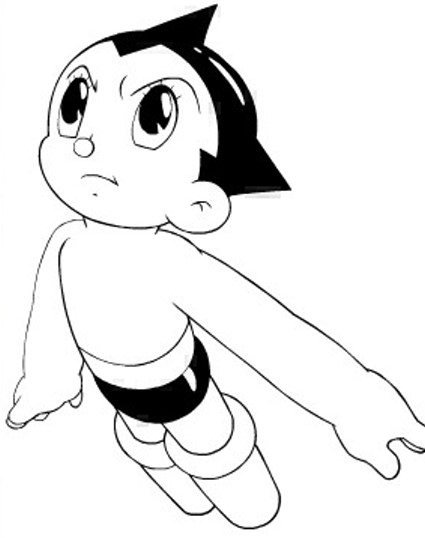 Malvorlage: Astro Boy (Karikaturen) #45387 - Kostenlose Malvorlagen zum Ausdrucken