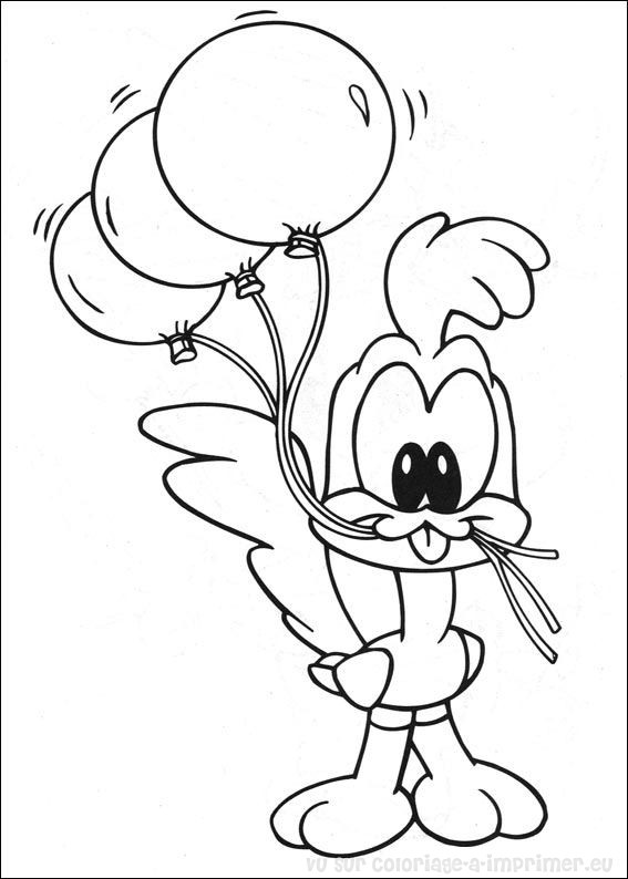 Malvorlage: Baby Looney Tunes (Karikaturen) #26519 - Kostenlose Malvorlagen zum Ausdrucken