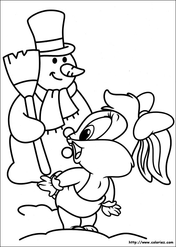 Malvorlage: Baby Looney Tunes (Karikaturen) #26534 - Kostenlose Malvorlagen zum Ausdrucken