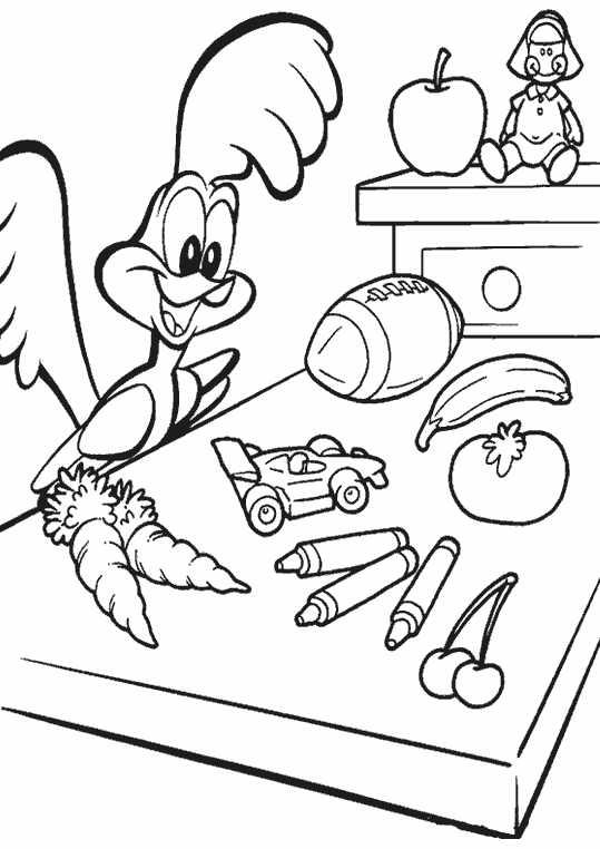 Malvorlage: Baby Looney Tunes (Karikaturen) #26583 - Kostenlose Malvorlagen zum Ausdrucken