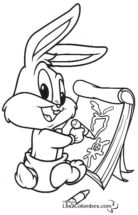 Malvorlage: Baby Looney Tunes (Karikaturen) #26613 - Kostenlose Malvorlagen zum Ausdrucken