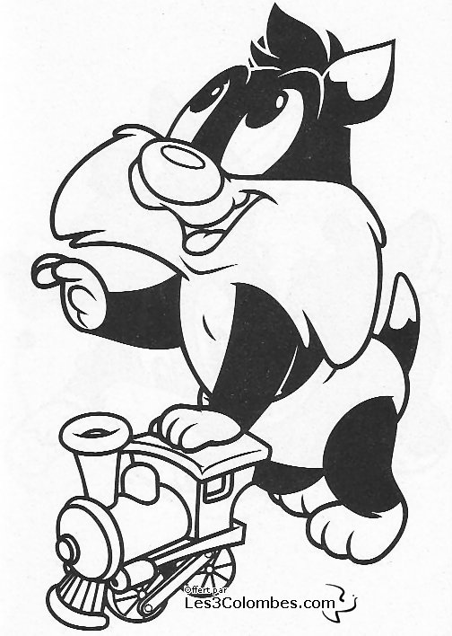Malvorlage: Baby Looney Tunes (Karikaturen) #26619 - Kostenlose Malvorlagen zum Ausdrucken