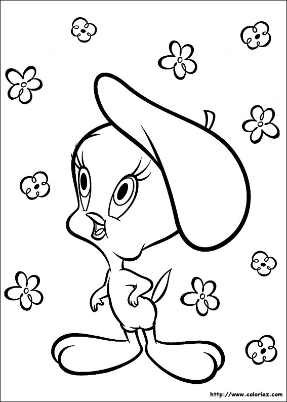 Malvorlage: Baby Looney Tunes (Karikaturen) #26635 - Kostenlose Malvorlagen zum Ausdrucken