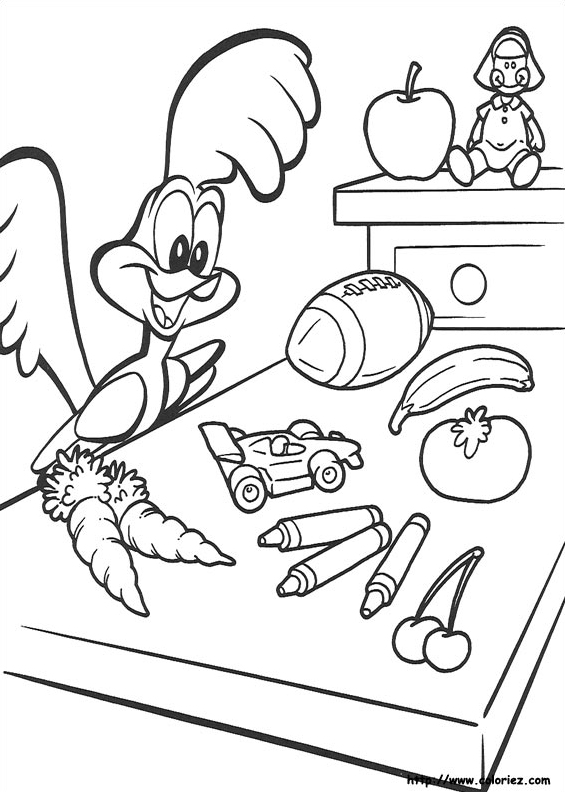 Malvorlage: Baby Looney Tunes (Karikaturen) #26645 - Kostenlose Malvorlagen zum Ausdrucken