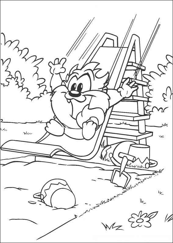 Malvorlage: Baby Looney Tunes (Karikaturen) #26676 - Kostenlose Malvorlagen zum Ausdrucken