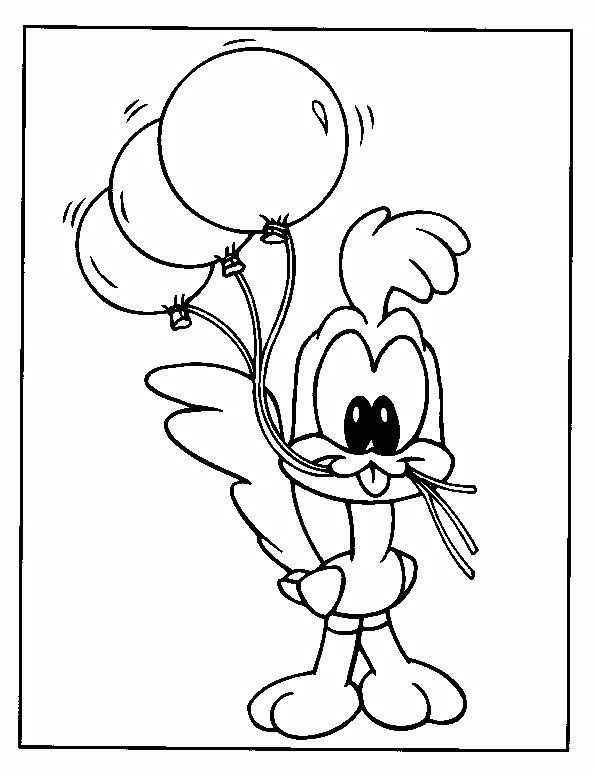 Malvorlage: Baby Looney Tunes (Karikaturen) #26677 - Kostenlose Malvorlagen zum Ausdrucken
