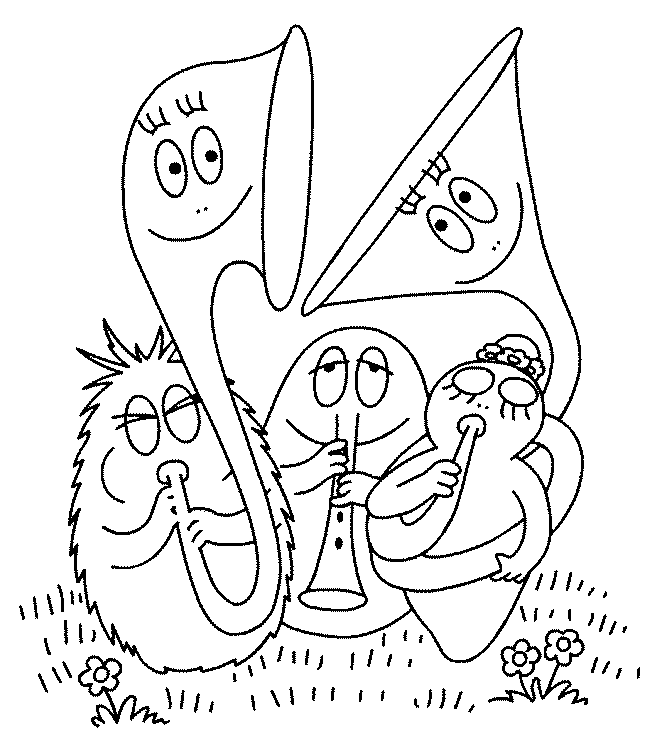 Malvorlage: Barbapapa (Karikaturen) #36430 - Kostenlose Malvorlagen zum Ausdrucken