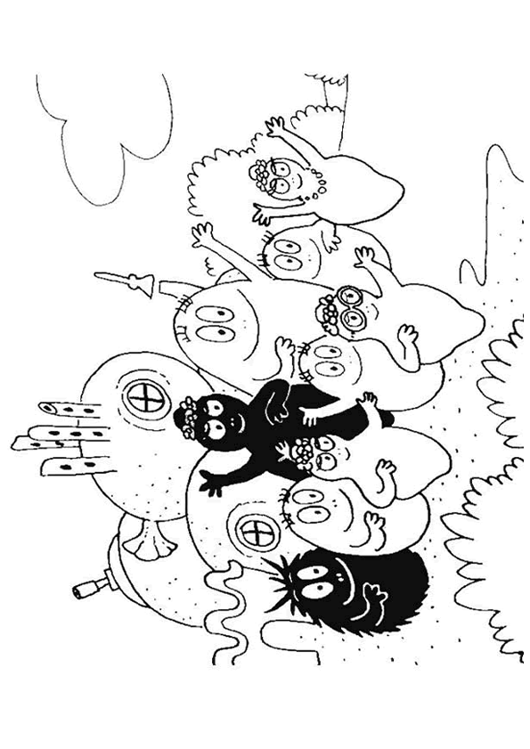 Malvorlage: Barbapapa (Karikaturen) #36475 - Kostenlose Malvorlagen zum Ausdrucken