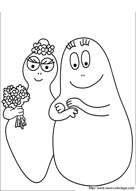 Malvorlage: Barbapapa (Karikaturen) #36488 - Kostenlose Malvorlagen zum Ausdrucken