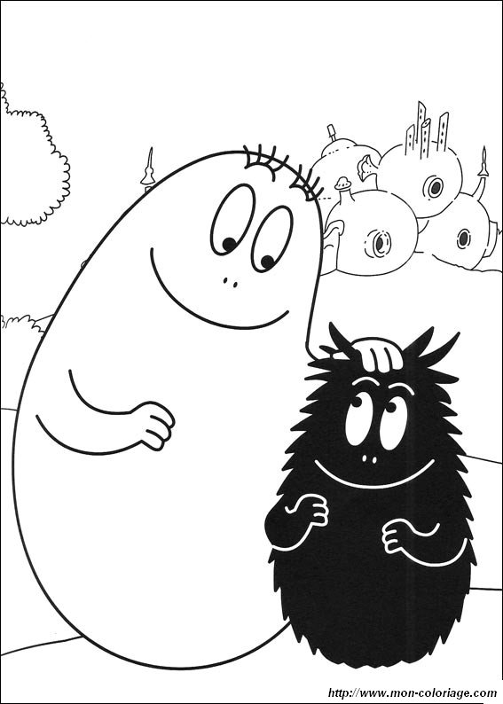 Malvorlage: Barbapapa (Karikaturen) #36529 - Kostenlose Malvorlagen zum Ausdrucken