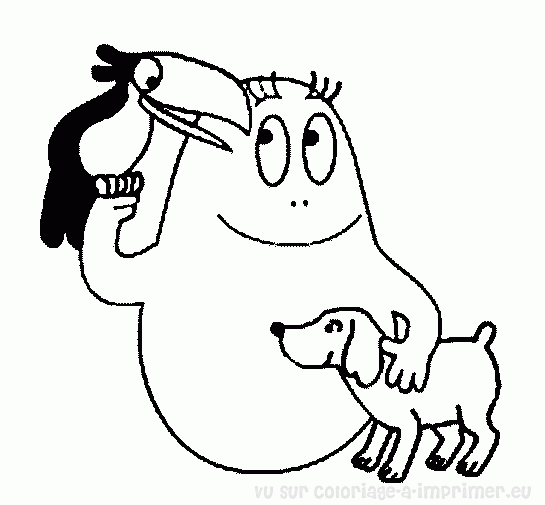 Malvorlage: Barbapapa (Karikaturen) #36531 - Kostenlose Malvorlagen zum Ausdrucken