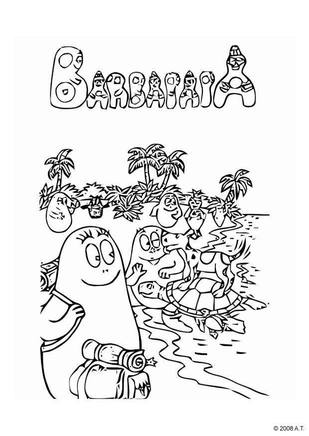 Malvorlage: Barbapapa (Karikaturen) #36606 - Kostenlose Malvorlagen zum Ausdrucken