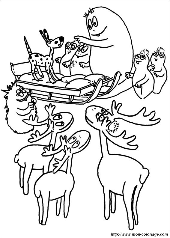 Malvorlage: Barbapapa (Karikaturen) #36608 - Kostenlose Malvorlagen zum Ausdrucken