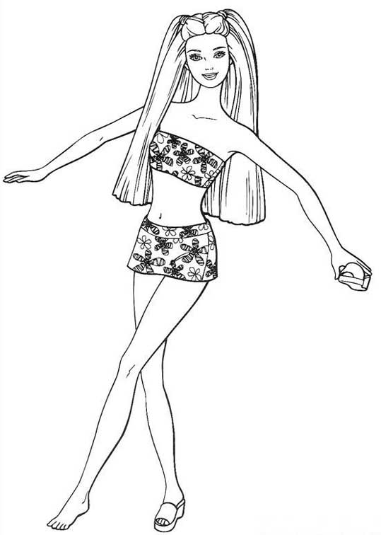 Malvorlage: Barbie (Karikaturen) #27470 - Kostenlose Malvorlagen zum Ausdrucken