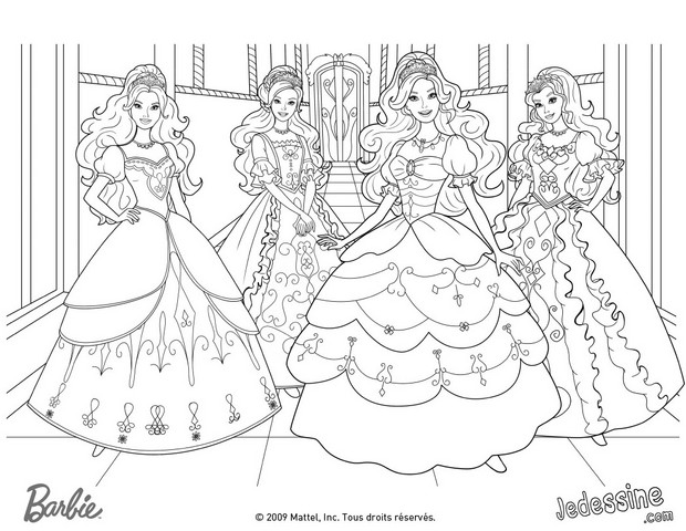 Malvorlage: Barbie (Karikaturen) #27849 - Kostenlose Malvorlagen zum Ausdrucken