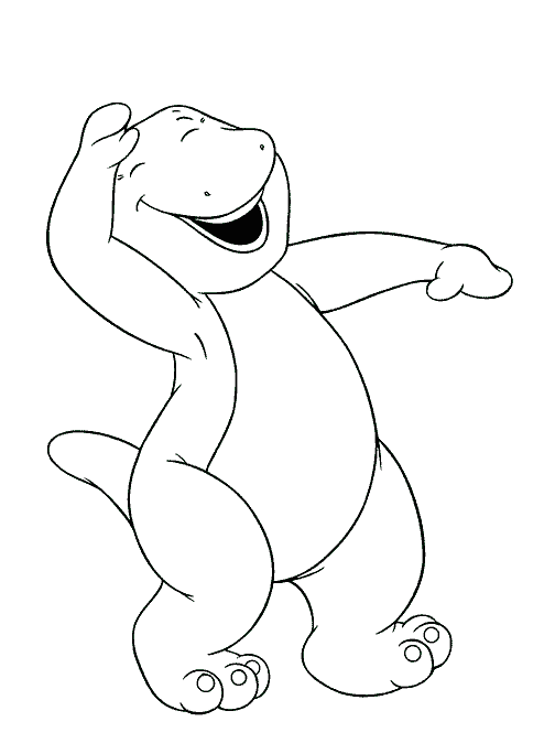 Malvorlage: Barney und seine Freunde (Karikaturen) #40945 - Kostenlose Malvorlagen zum Ausdrucken