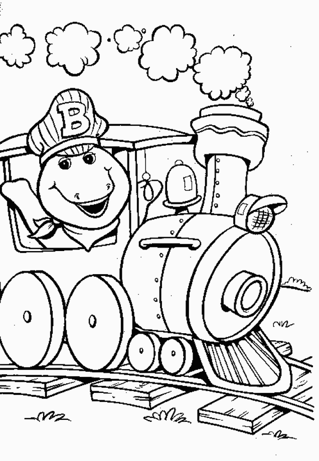 Malvorlage: Barney und seine Freunde (Karikaturen) #40965 - Kostenlose Malvorlagen zum Ausdrucken