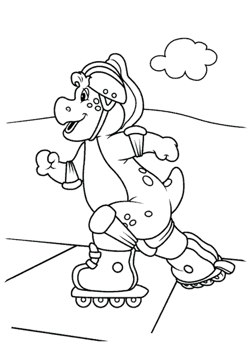Malvorlage: Barney und seine Freunde (Karikaturen) #40975 - Kostenlose Malvorlagen zum Ausdrucken