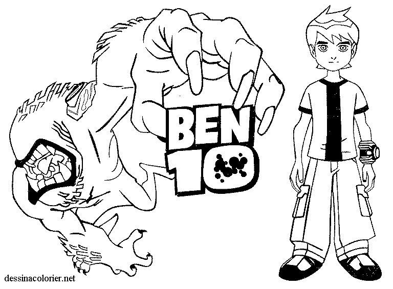 Malvorlage: Ben 10 (Karikaturen) #40528 - Kostenlose Malvorlagen zum Ausdrucken