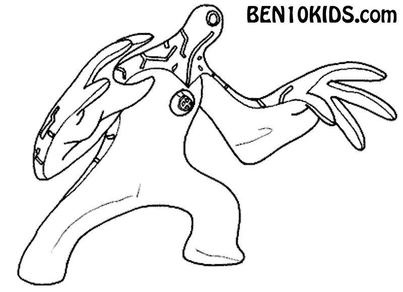 Malvorlage: Ben 10 (Karikaturen) #40543 - Kostenlose Malvorlagen zum Ausdrucken