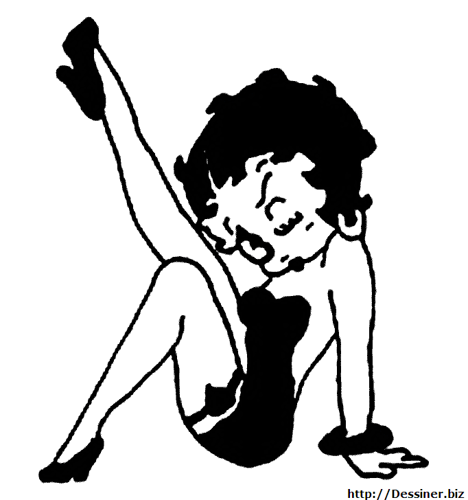 Malvorlage: Betty Boop (Karikaturen) #26001 - Kostenlose Malvorlagen zum Ausdrucken