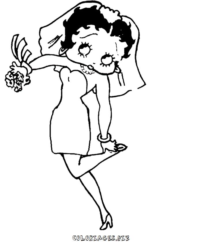 Malvorlage: Betty Boop (Karikaturen) #26058 - Kostenlose Malvorlagen zum Ausdrucken