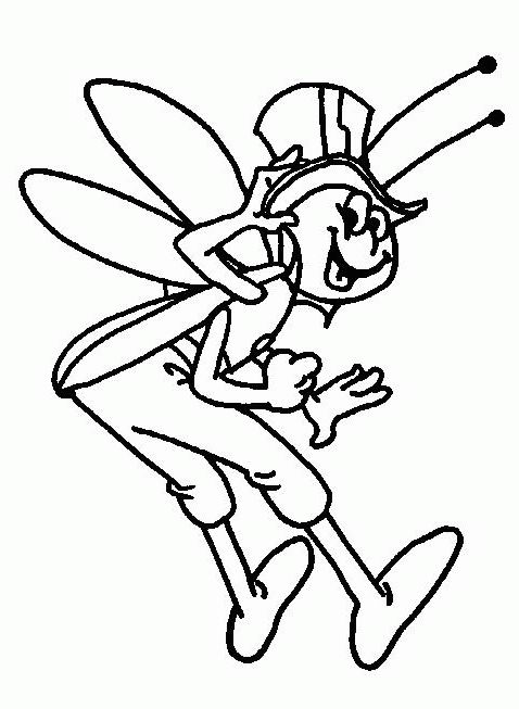 Malvorlage: Biene Maja (Karikaturen) #28220 - Kostenlose Malvorlagen zum Ausdrucken