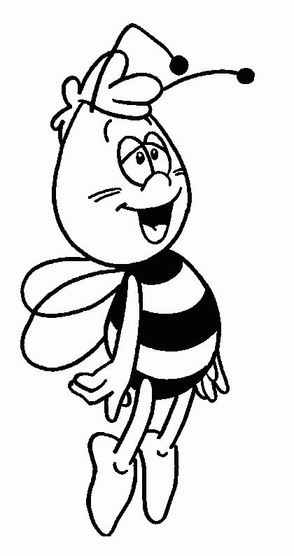 Malvorlage: Biene Maja (Karikaturen) #28228 - Kostenlose Malvorlagen zum Ausdrucken