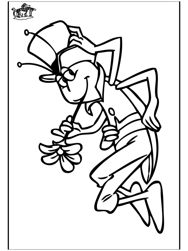 Malvorlage: Biene Maja (Karikaturen) #28306 - Kostenlose Malvorlagen zum Ausdrucken