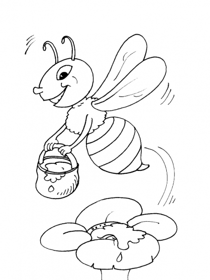 Malvorlage: Biene Maja (Karikaturen) #28314 - Kostenlose Malvorlagen zum Ausdrucken