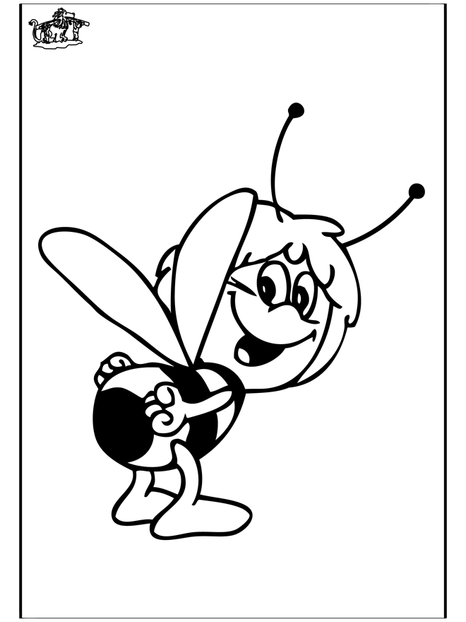 Malvorlage: Biene Maja (Karikaturen) #28349 - Kostenlose Malvorlagen zum Ausdrucken